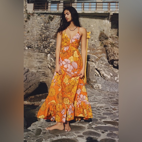 Anthropologie Plenty by Tracy Reese Floral Maxi Dress - Picture 7 of 16